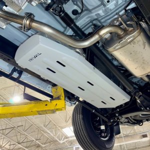 Toyota 4Runner Skid Plate - Gas Tank - Rival 4x4 - Aluminum - `25-`26 Toyota 4Runner Skid Plate - Gas Tank - Rival 4x4 - Aluminum - `25-`26